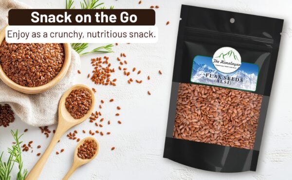 Natural Flax Seeds 900 gm - Image 4