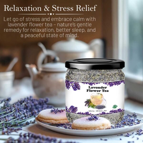 Natural Lavender Flower Tea 30gm - Image 2